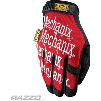 Pracovní rukavice Pracovní rukavice Mechanix Original Glove Red 10 - L