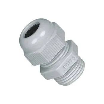 Serverovna ORO-PG13,5 Průchodka a matice, PG13,5, 6 - 12mm, IP68, šedá