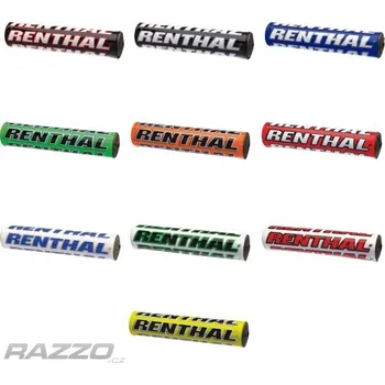 Řídítka Chránič na hrazdová řídítka Renthal SX Pad Bílo-zelená