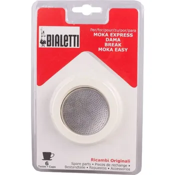 Moka konvice Těsnění Bialetti hliníkový kávovar 6 šálků