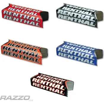 Řídítka Chránič na bezhrazdová řídítka Renthal TEAM Pad Modrá