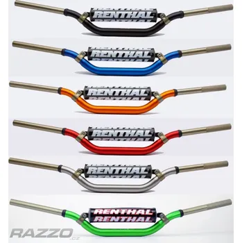 Řídítka Řídítka pro motokros Renthal TwinWall Handlebars 997-01 RC / CRF / KXF 28,6 mm Oranžová