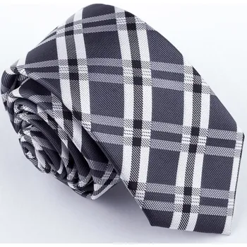 Kravata Greg Slim šedá kravata 99042