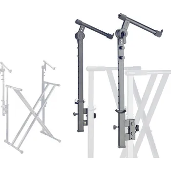 Aparatura pro klávesový nástroj Stagg KXS-A12EXT, patrový nástavec ke kláv. stojanu KXS-A12