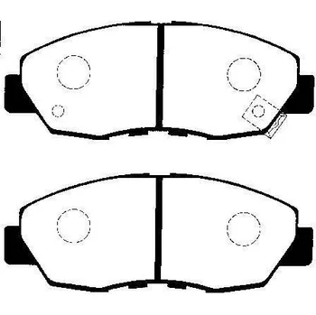 Brzdová destička Brzdové destičky Nipparts J3604030