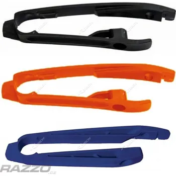 Řetězová sada pro motocykl Vodítko řetězu na kyvku RaceTech Chain Slider KTM SX 12-.., SXF 11-.., HQ 14-.. Oranžová
