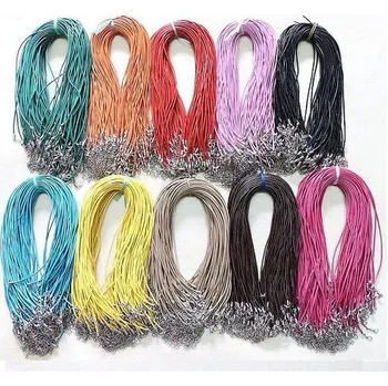 Šňůrka na krk proplétaná barevná 42-45 cm