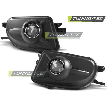 Osvětlení automobilu MLHOVÉ SVĚTLOMETY, MLHOVKY MERCEDES W210, E-CLASE, 1999-2002, ČERNÉ BLACK S ČOČKOU (HAME06)