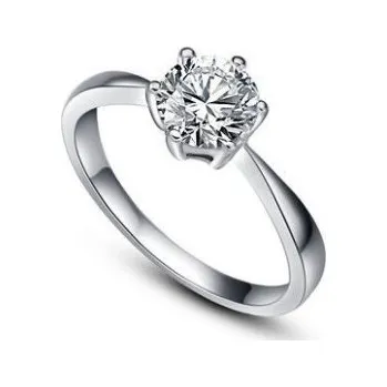 Prsten Prsten IDEA s bílým zirkonem