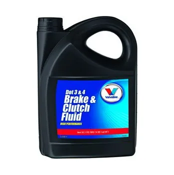Valvoline Brake Fluid DOT 3 & 4 5 l Brzdová kapalina Valvoline Brake Fluid DOT 3 & 4 5 l