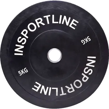 inSPORTline Bumper Plate, 5 kg