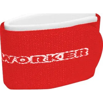 Páska na lyže Worker Upínací pásky na běžky červená