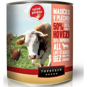 Topstein masíčko v plechu 850 g, hovězí