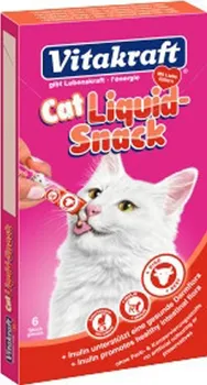 Vitakraft Cat Liquid Snack hovězí/inulin 6 x 15 g