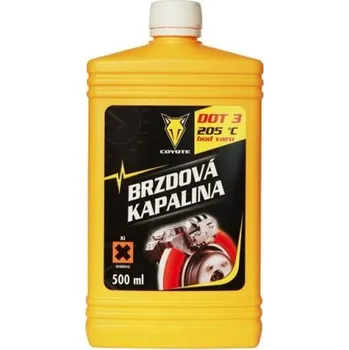 Brzdová kapalina COYOTE Brzdová kapalina DOT 3, 205°C, 500 ml