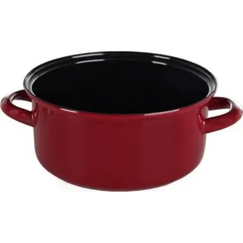 Hrnec Belis Standard smaltovaný rendlík Bordo