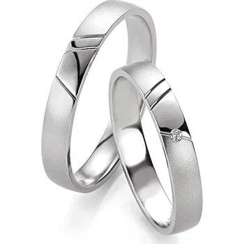 Prsten Stříbrné snubní prsteny ST1131