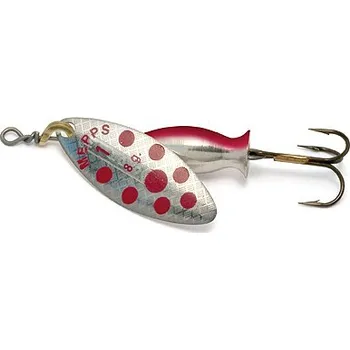 Umělá nástraha Třpytka MEPPS Aglia Long Heavy 1 stříbrná/červená (A LH 1 stříbrná/červ)