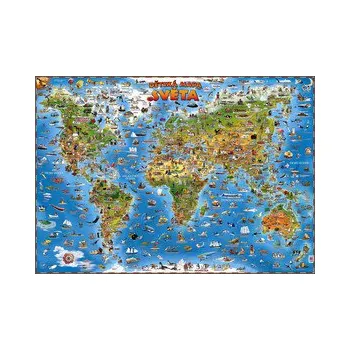 Mapa světa pro děti - Edice
