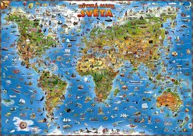 kniha Mapa světa pro děti - Edice