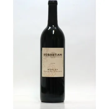 Víno Sebastiani Winery Merlot 0,75 L suché kalifornské červené víno ze Sonoma County