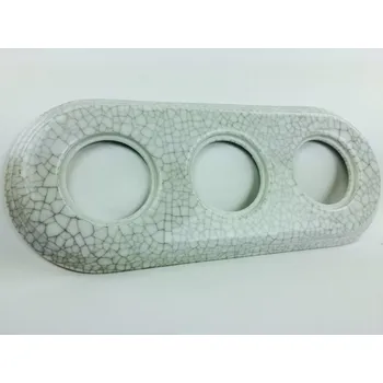 vypínač FONTINI by Font Barcelona Rámeček Garby Colonial porcelánový/craquele Kolik prvk: 3-nás. rámeček 31 803 09 2
