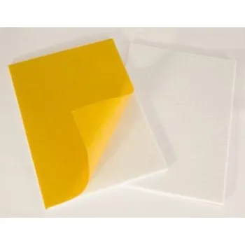 Podložka pod nábytek Samolepicí filcový kluzák hranatý 100x100mm bílý (filcová podložka)