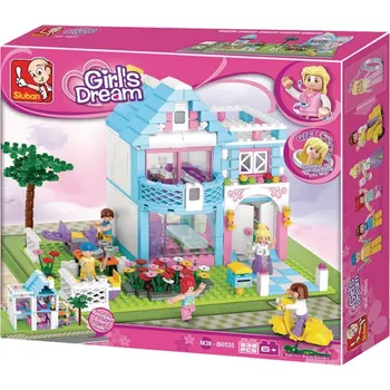 Stavebnice Sluban Sluban Girls Dream M38-B0535 rodinný dům