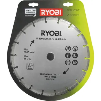 Brusný kotouč Ryobi AGDD 230 A1