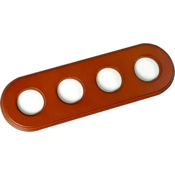 vypínač FONTINI by Font Barcelona Rámeček Garby Colonial dřevo/med Kolik prvk: 4-nás. rámeček 31 804 19 2