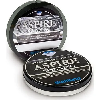 Volný čas Shimano Pletenka ASPIRE DYNEEMA 300m / 0,15mm (ASPIRE 300m / 0,15mm)