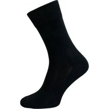 Pánské ponožky MANAGER luxusní bambusové ponožky Bambox - EXTRA BOX 39-42 černá