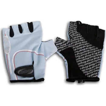 Cyklistické rukavice Rukavice letní BBB BBW-28 Racer světle modré ..Velikost: S