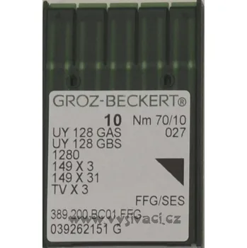 jehla UY128 70 SES Groz-Beckert, balení 10ks Jednotka: balení 10ks***SKLADEM 10 balení
