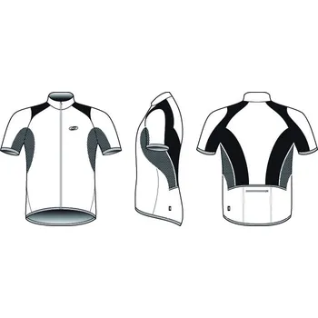 cyklistický dres Pánský dres BBB BBW-104 ComfortTech bílý ..Velikost: S
