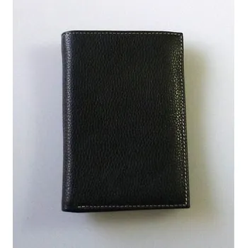 Peněženka Katana Dokladovka kožená - černá+mix barev