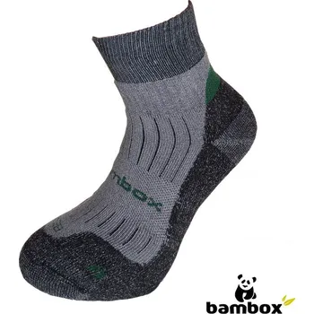 BX-5 DURABLE bambusové ponožky BAMBOX 35-38 tm. šedá