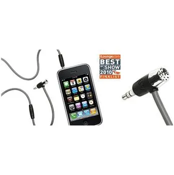 Handsfree Griffin Handsfree Mic + AUX kabel s mikrofonem a tlačítkem pro iPhone 2/3/4/5 , HTC, Palm, BlackBerry a Motorola