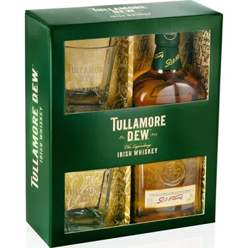 Whisky Tullamore dew 0,7 L 40% whisky + 2 skla