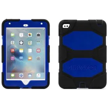 Pouzdro na tablet Griffin Technology Survivor Apple iPad Mini 4 pevný odolný obal černo-modrý