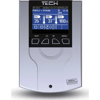 Řídící jednotka TECH ST-431N CS (Ovladač směšovacího ventilu )