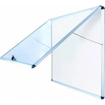 Nehořlavá magnetická vitrína AL rám 924 x 953 mm (12xA4)