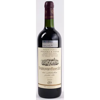 Víno Jedlička & Novák Rodinné vinařství Jedlička Bořetice Svatovavřinecké 2009 pozdní sběr 0,75 L suché moravské červené víno