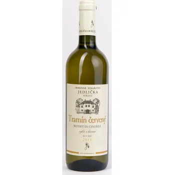 Víno Jedlička & Novák Rodinné vinařství Jedlička Bořetice Tramín červený 2014 výběr z hroznů Botrytis cinerea 0,75 L suché moravské bílé víno