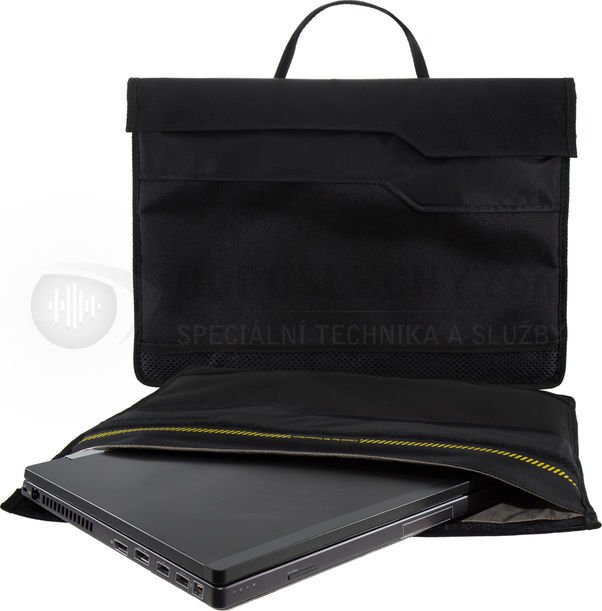 Stíněné nepropustné pouzdro Faraday Shield pro notebook