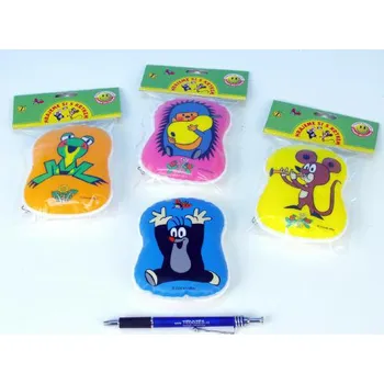 Hračka pro nejmenší Pískací polštářek Krteček (Polštářek s Krtečkem, pískací)