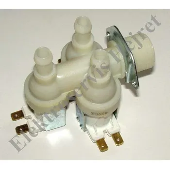 Napouštěcí elektroventil 3cestný rohový vývod 12mm 24V AC