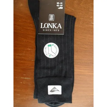 Pánské ponožky Lonka pánské ponožky Damictuz tmavěšedé 43-47(29-31) (l)