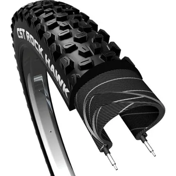 Plášť na kolo CST C-1844 ROCK-HAWK 27,5x2,4 27TPI drát enduro plášť s agresivním vzorkem