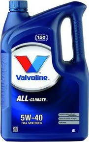 Motorový olej Valvoline All Climate 5W40 5L